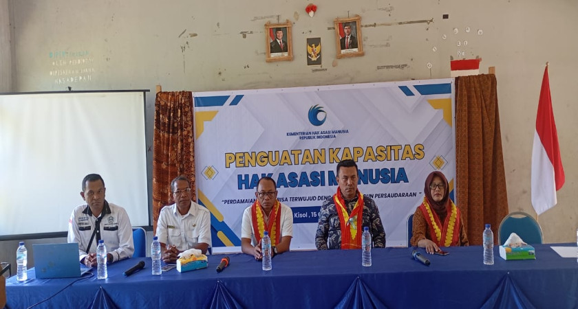 Kementerian HAM RI Gelar Penguatan Kapasitas HAM di SMAN 6 Kota Komba