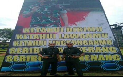 Dua Alumni SMAN 6 Kota Komba Sah Menjadi Anggota TNI