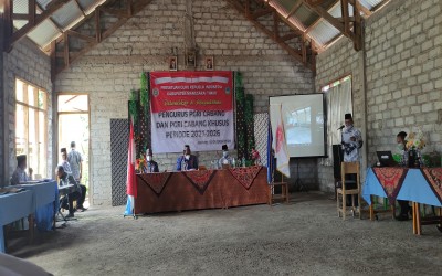 Bupati Manggarai Timur Hadiri Pelantikan PGRI Cabang Khusus SMA/SMK/SLB Kabupaten Manggarai Timur