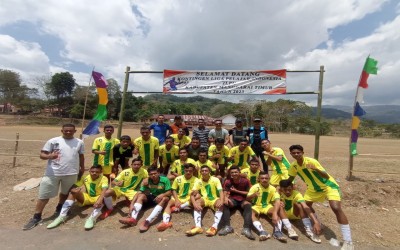 Tumbangkan Congkar FC, Lambaleda Selatan Genggam Juara Tiga LPI SMA Manggarai Timur 2023